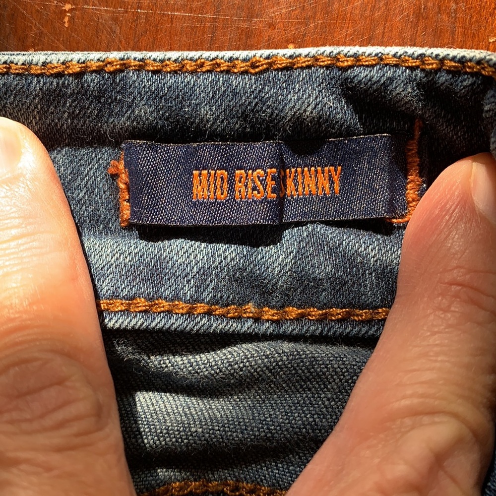 Jag Jeans Mid Rise Skinny Jeans 8 - Picture 5 of 10